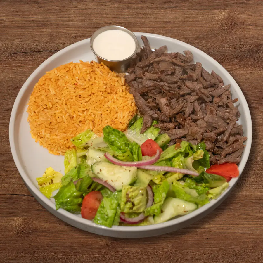 Beef Shawarma Platter