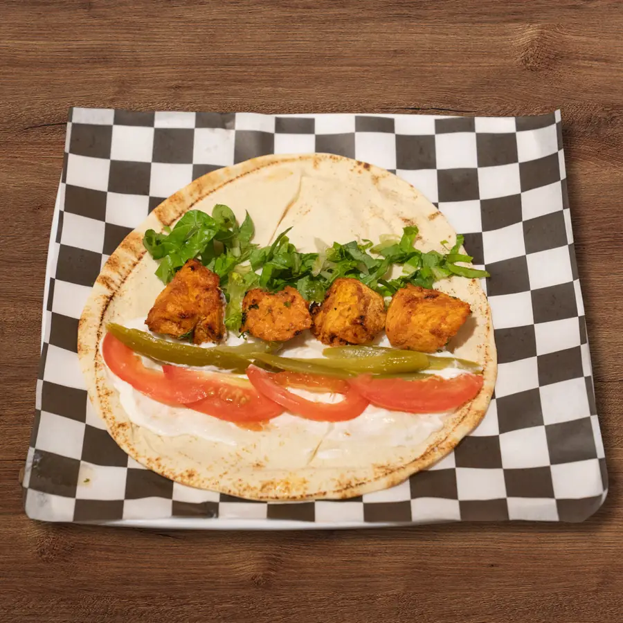 Chicken Kabob Sandwich