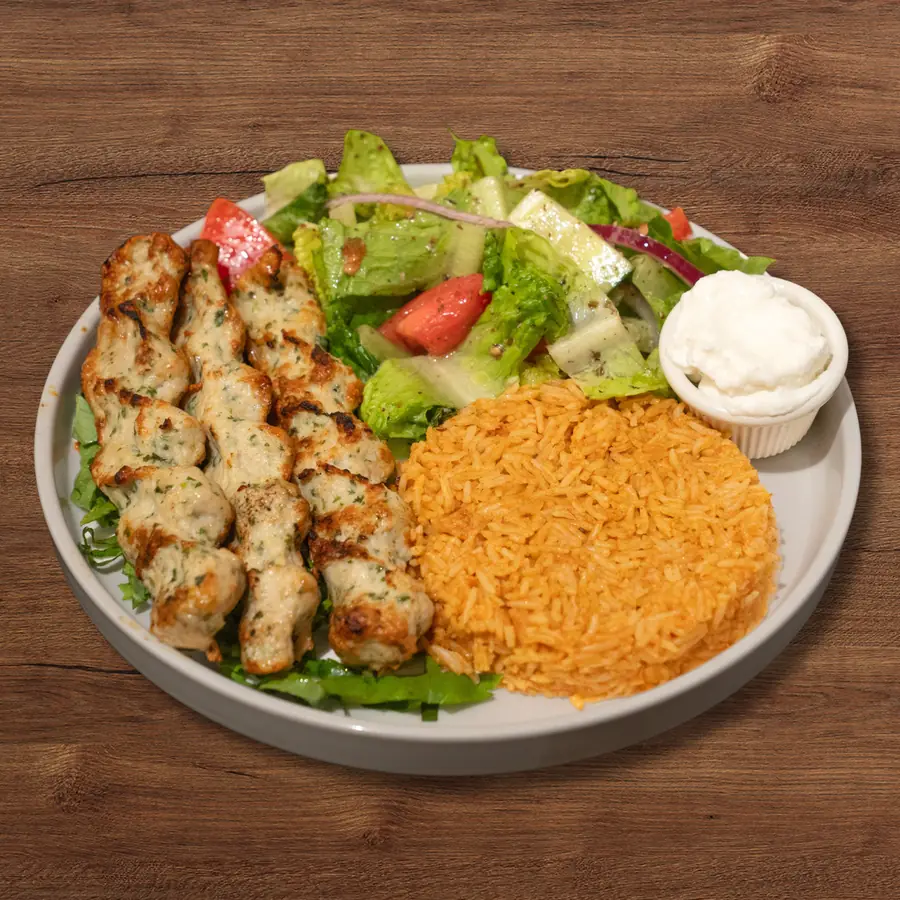 Chicken Kefta Platter