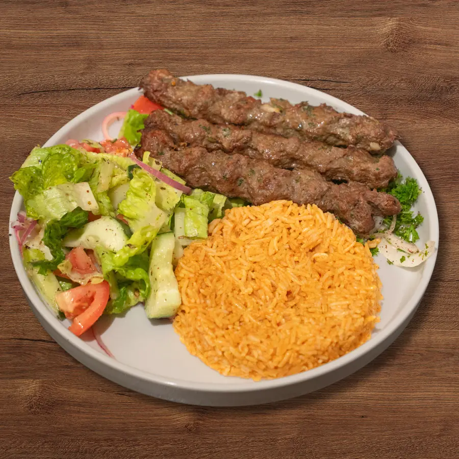 Kafta Kebab Platter